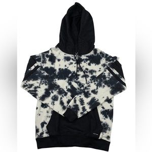 Rainwater Black and White Hoodie